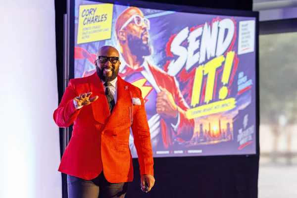 Cory Charles at the Builder Marketing Summit